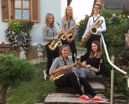 Saxophon-Ensemble der Musikschule Wildon