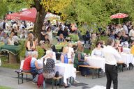 Tolles Ambiente im Hof des Gasthofes Windisch