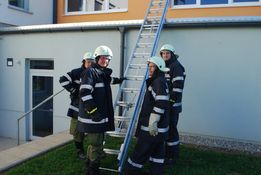 Leiterweg für die Rettung aus der Höhe