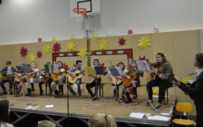 Gitarrenschüler von Wolfgang Hoffelner